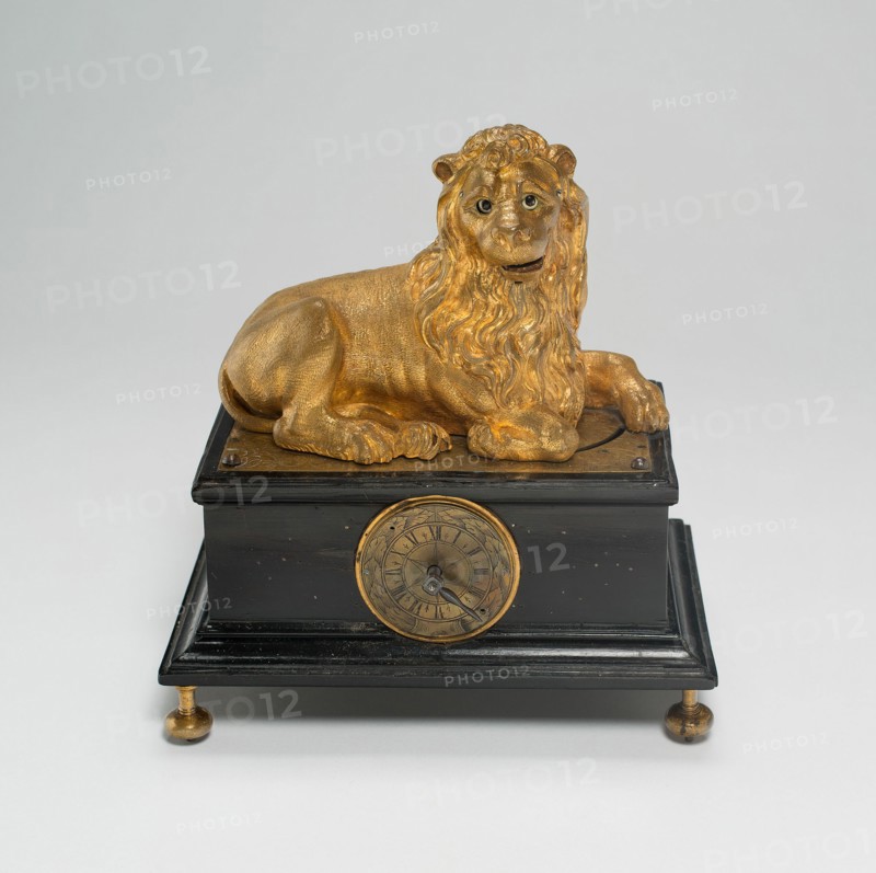 Automaton Clock in the Shape of a Lion, Germany, c. 1630. Creator: Unknown.