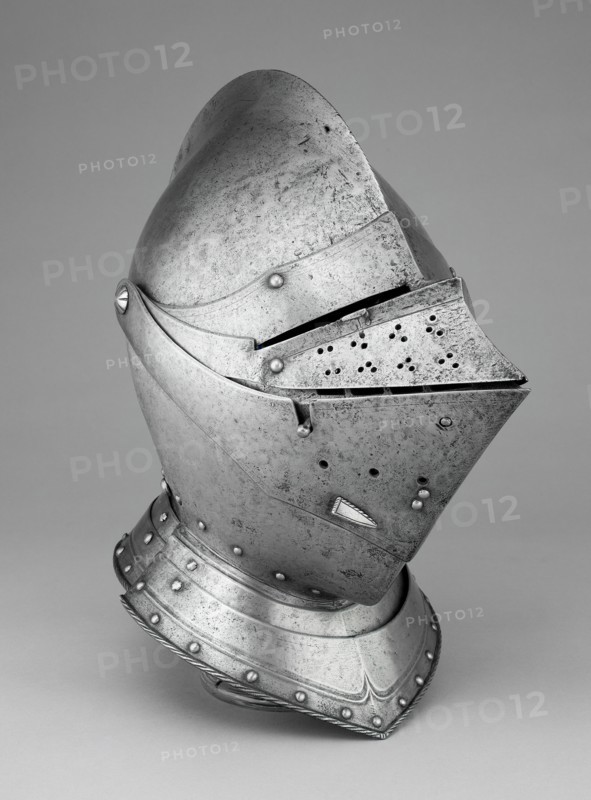 Close Helmet, Innsbruck, c. 1550. Creator: Unknown.