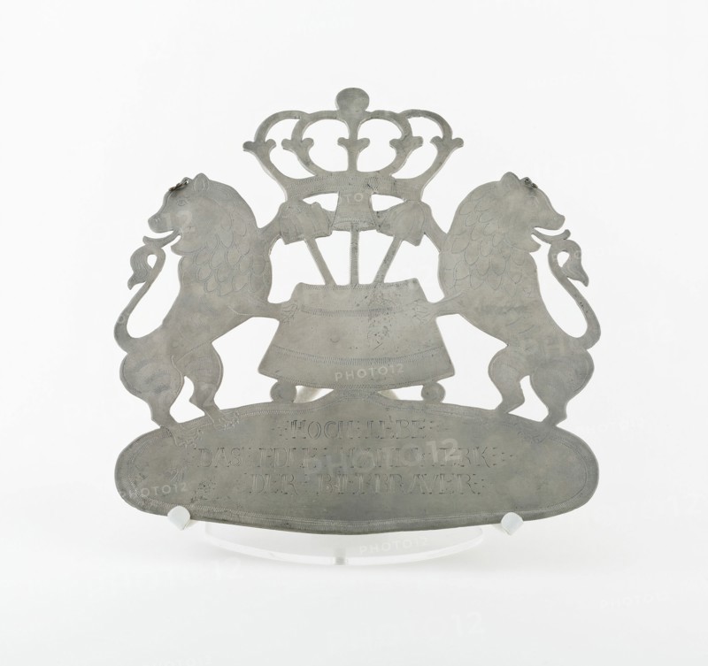 Guild Plaque for a Beer Brewer, Bayern, 1790. Creator: Unknown.