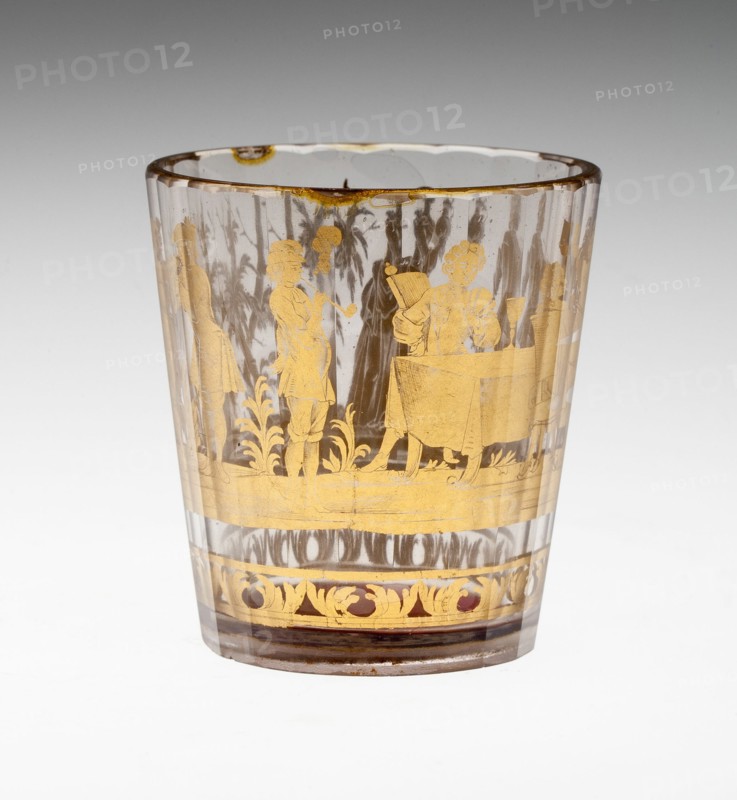 Beaker, Bohemia, c. 1730. Creator: Bohemia Glass.