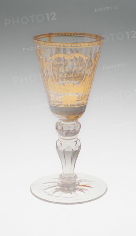 Wine Glass, Bohemia, Early 18th century. Creator: Bohemia Glass.