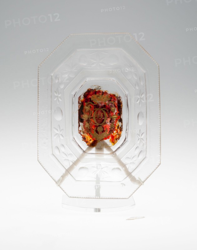 Dish, Bohemia, Early 18th century. Creator: Bohemia Glass.