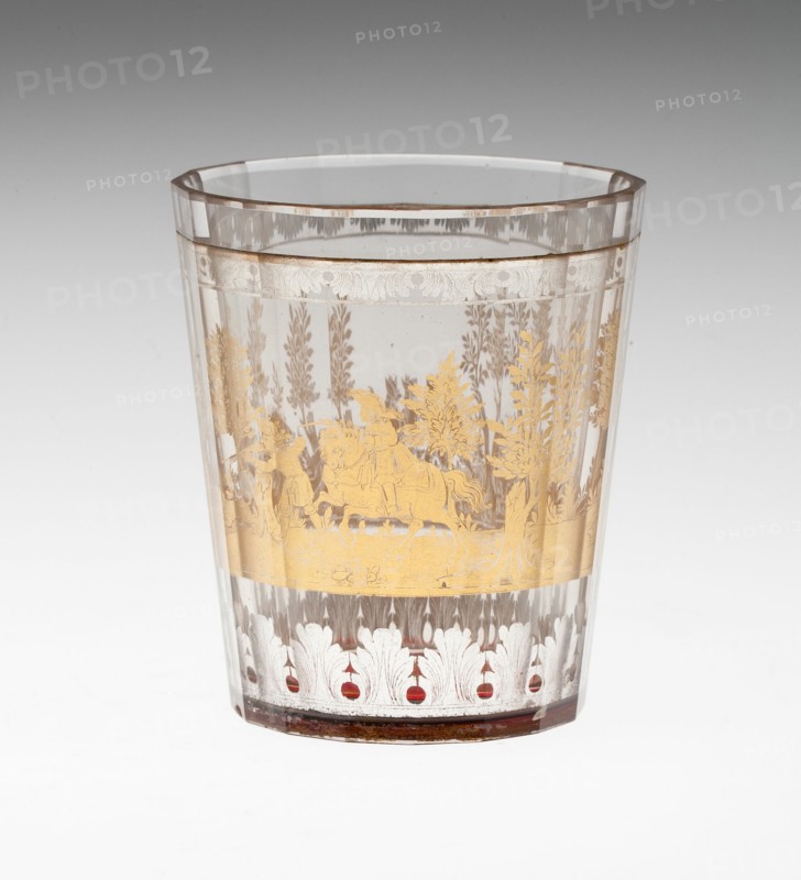 Beaker, Bohemia, c. 1730. Creator: Bohemia Glass.