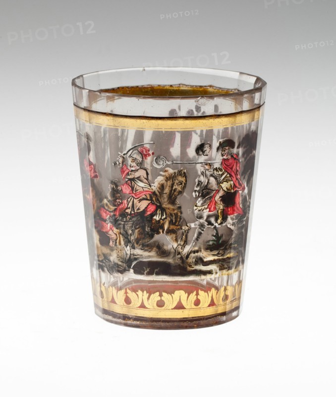 Beaker, Bohemia, c. 1730. Creator: Bohemia Glass.