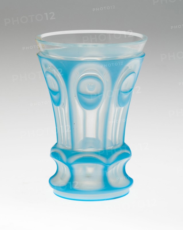 Beaker, Bohemia, c. 1845. Creator: Bohemia Glass.