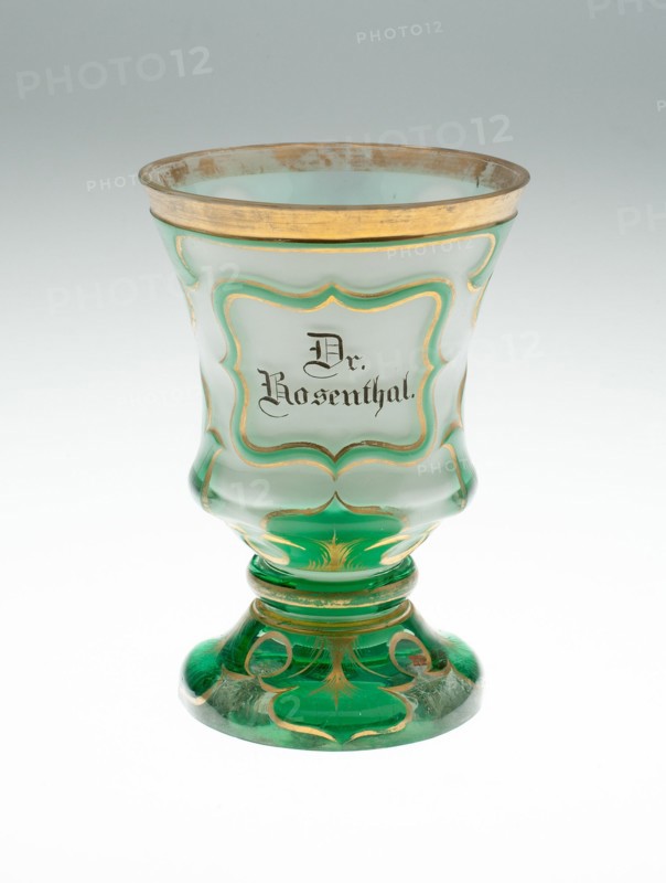 Beaker, Bohemia, c. 1840. Creator: Bohemia Glass.