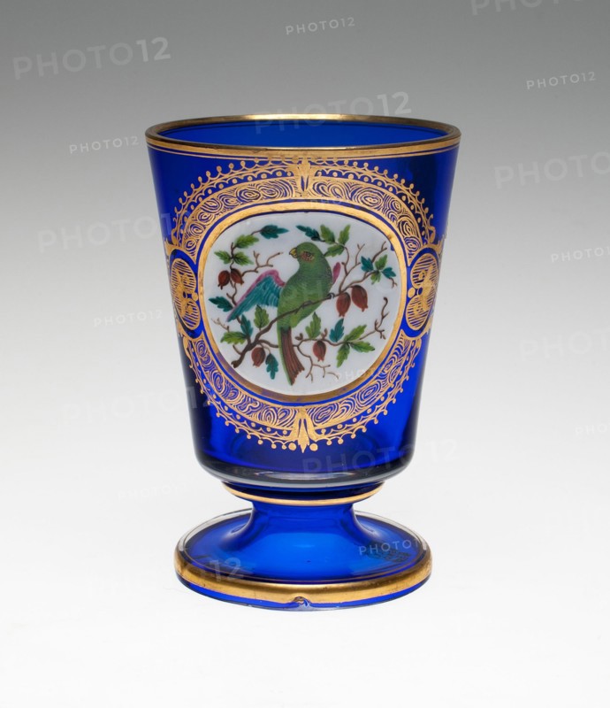 Beaker, Bohemia, c. 1850. Creator: Bohemia Glass.