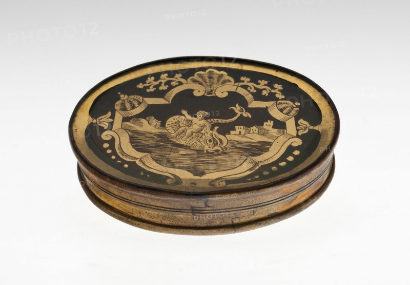 Box, Bohemia, c. 1730. Creator: Bohemia Glass.