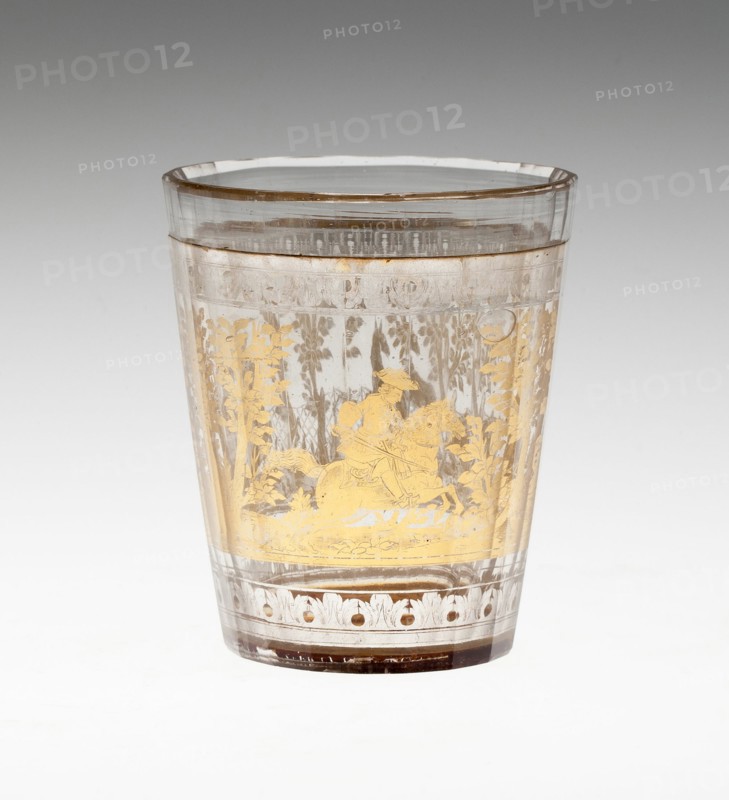 Beaker, Bohemia, c. 1730. Creator: Bohemia Glass.