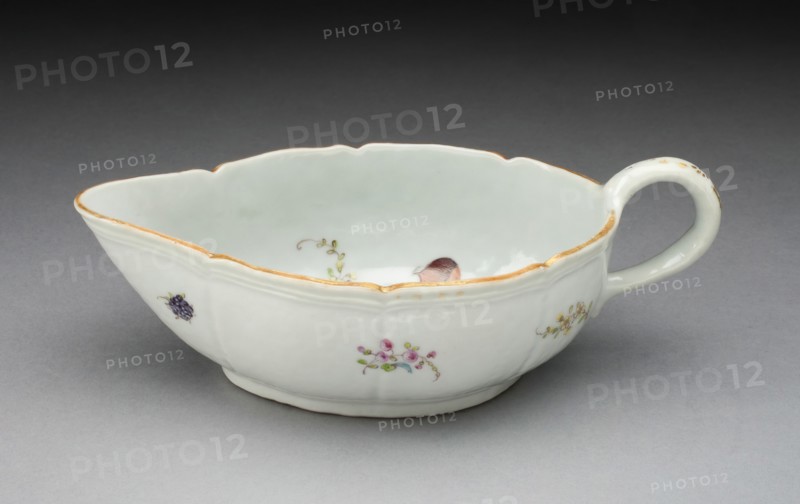 Sauceboat, Jingdezhen, c. 1750. Creator: Jingdezhen Porcelain.