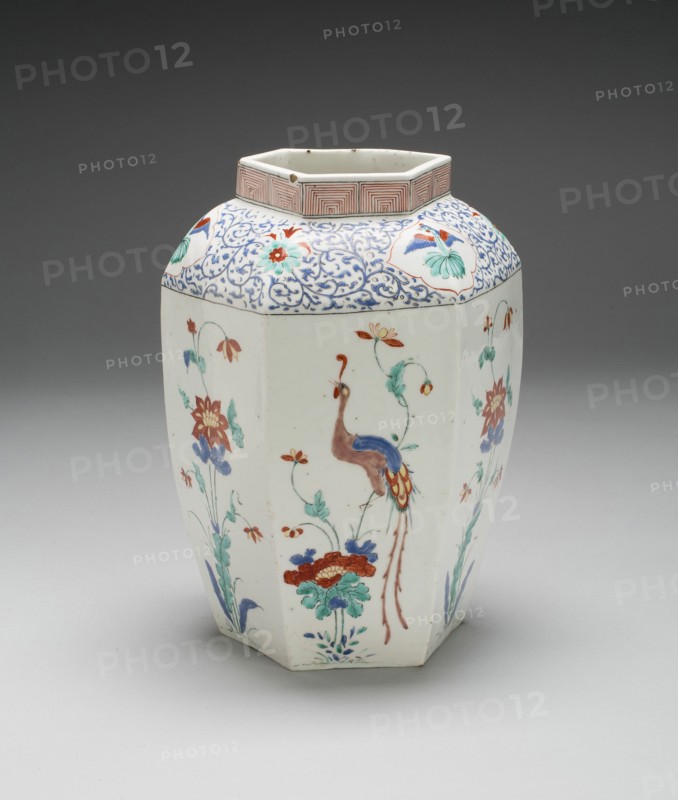 Jar, Chelsea, 1750/52. Creator: Chelsea Porcelain Manufactory.