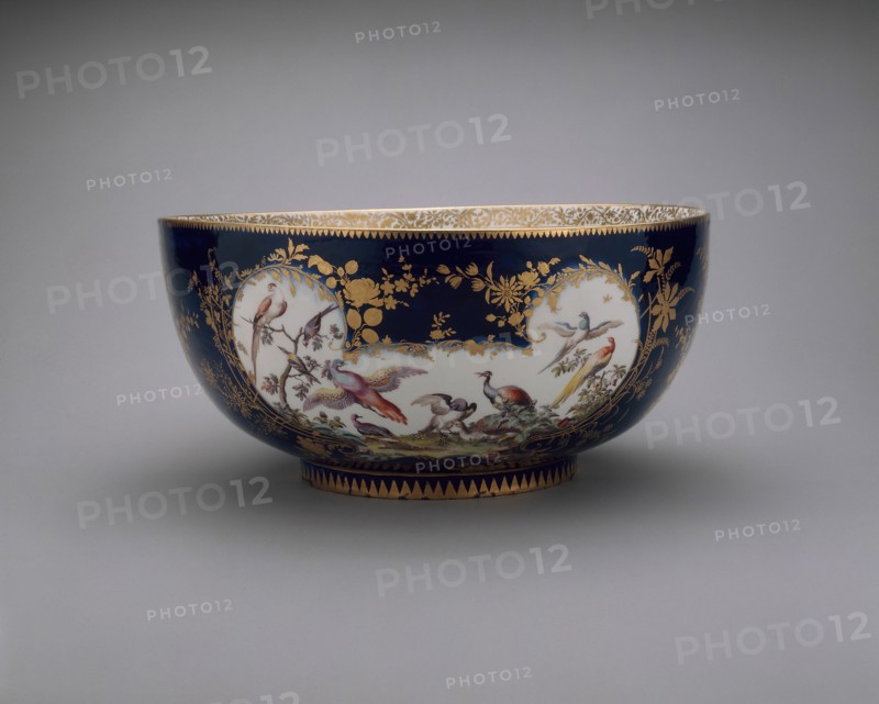 Punch Bowl, Chelsea, c. 1765. Creator: Chelsea Porcelain Manufactory.