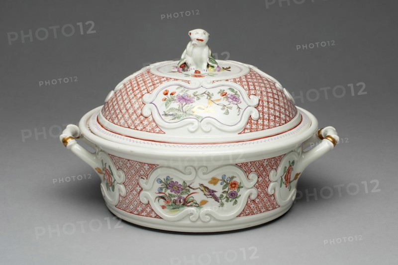 Tureen, Vienna, c. 1725. Creator: Du Paquier Porcelain Manufactory.