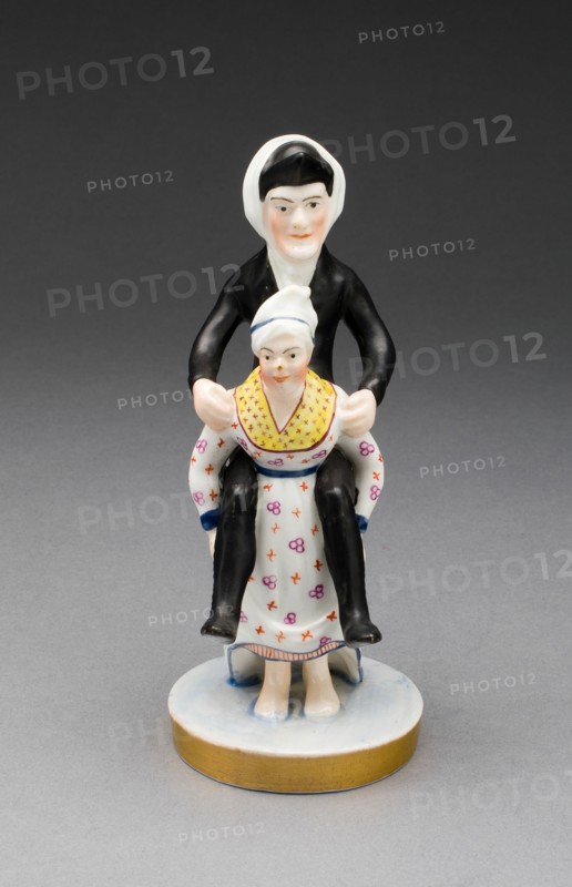 Dr. Syntax and the Old Woman, England, early 19th century. Creator: Unknown.