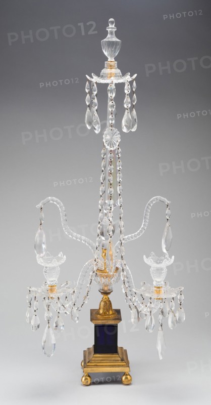 Candelabra, England, 1780/1800. Creator: Unknown.