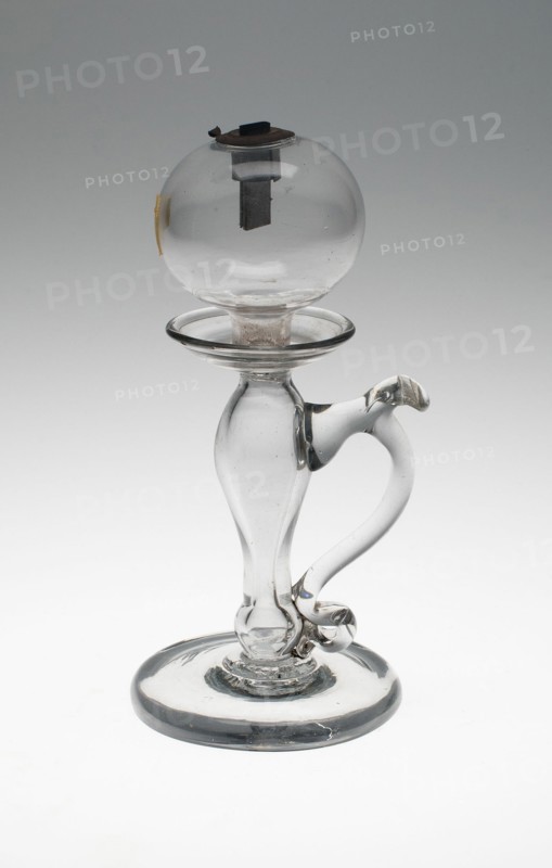 Lamp, England, c. 1820. Creator: Unknown.