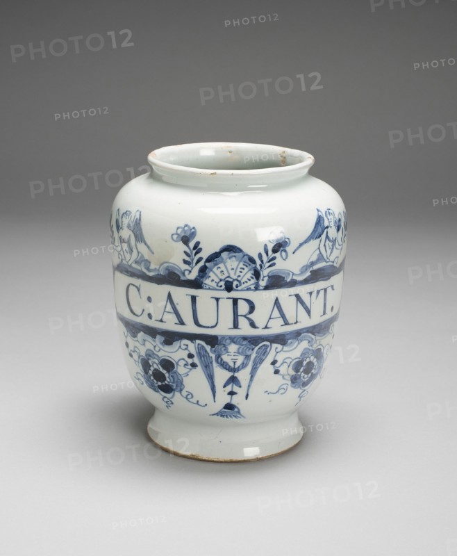 Drug Jar, England, 1695/1740. Creator: Unknown.