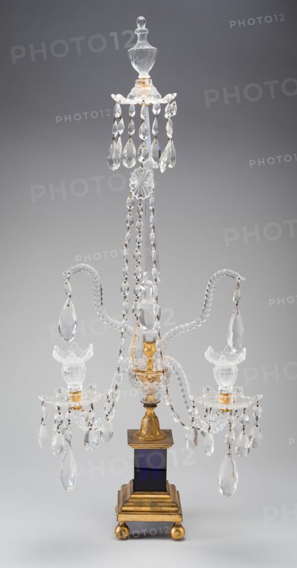 Candelabra, England, 1780/1800. Creator: Unknown.