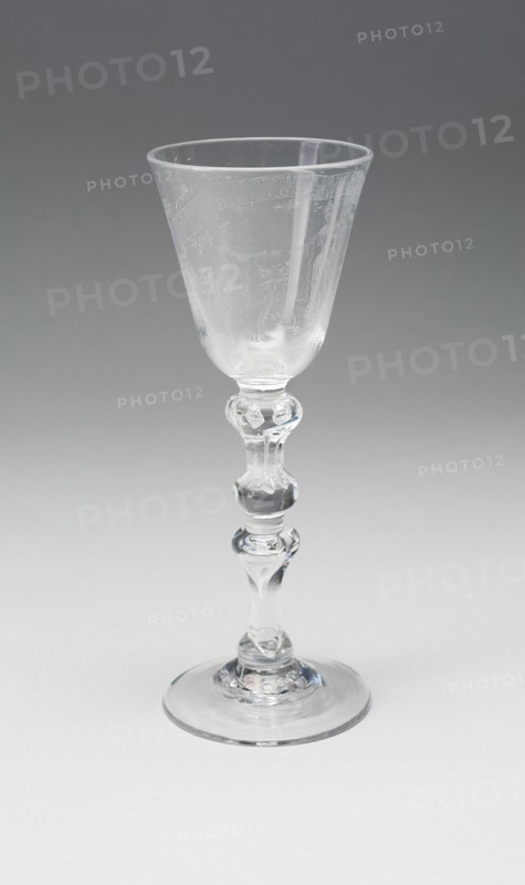 Wine Glass, England, c. 1792. Creator: Unknown.