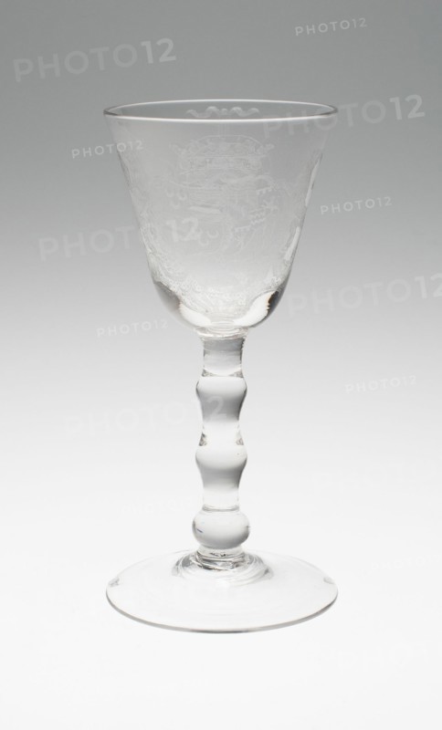 Wine Glass, Netherlands, July 8, 1760. Creator: Unknown.