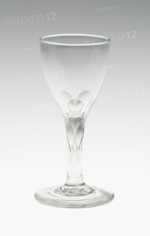 Wine Glass, England, c. 1775/99. Creator: Unknown.