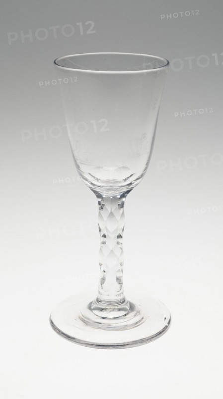 Wine Glass, England, c. 1760/80. Creator: Unknown.