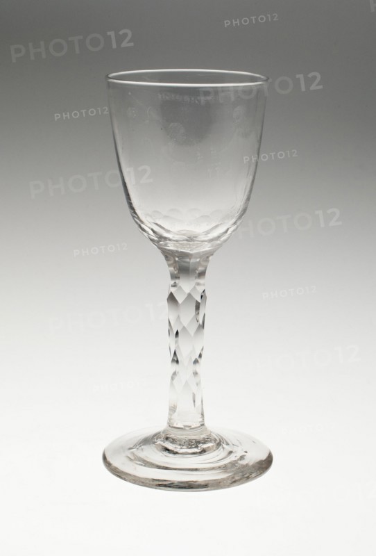 Wine Glass, England, Late 18th century. Creator: Unknown.