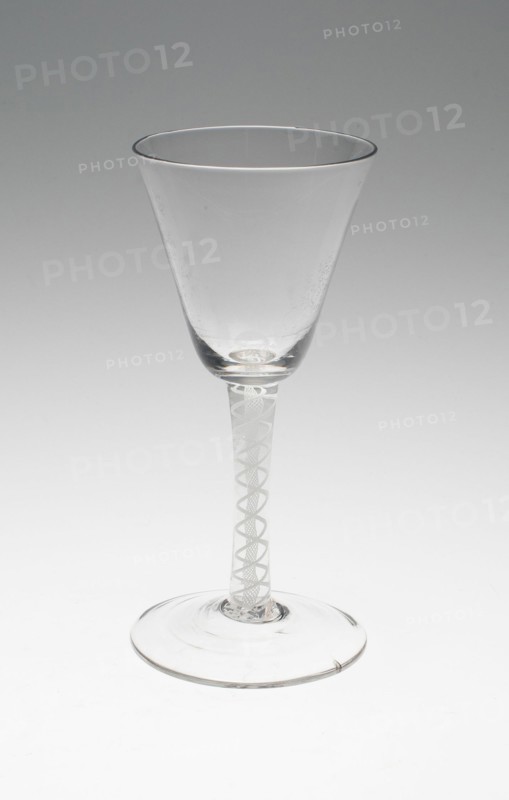Wine Glass, England, c. 1760/80. Creator: Unknown.
