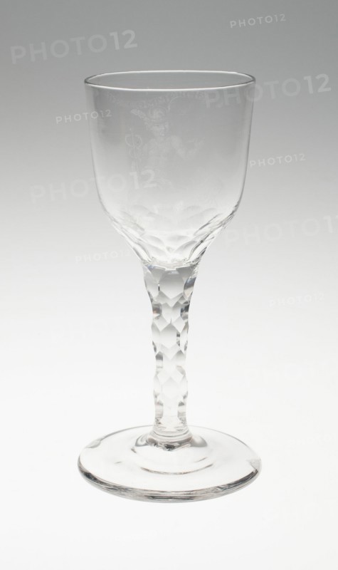 Wine Glass, Netherlands, c. 1775. Creator: Unknown.