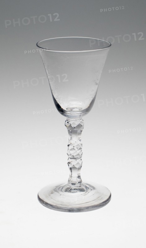 Wine Glass, England, c. 1760/80. Creator: Unknown.
