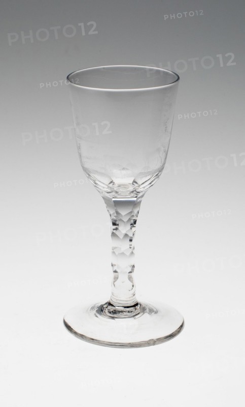 Wine Glass, England, c. 1775/98. Creator: Unknown.