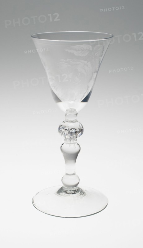 Wine Glass, England, 1749. Creator: Unknown.