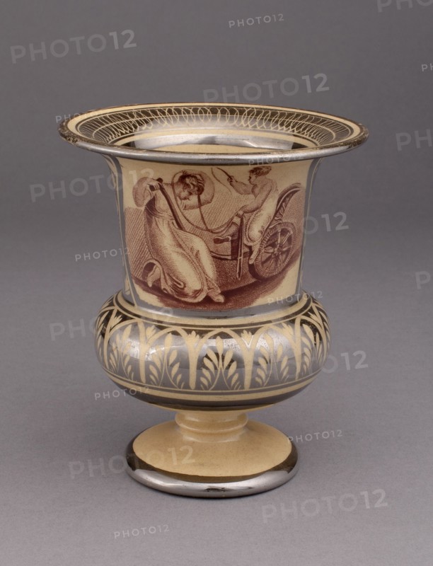 Vase, Leeds, c. 1820. Creator: Unknown.