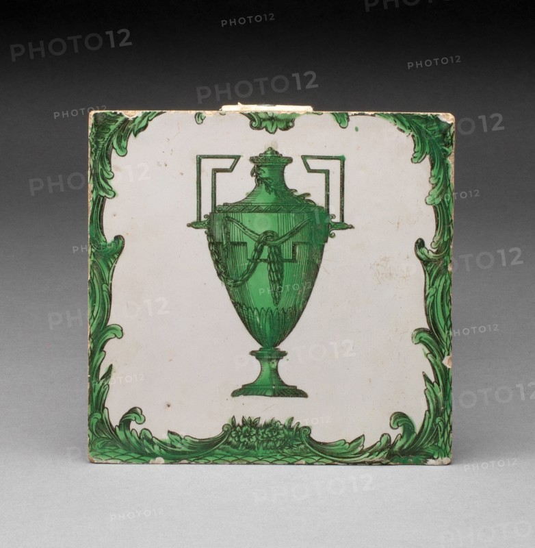 Tile, Liverpool, 1775/80. Creator: Unknown.