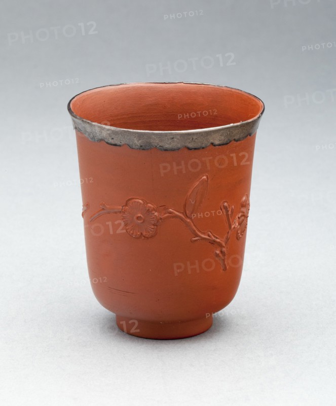 Beaker, Staffordshire, c. 1695. Creator: Staffordshire Potteries.