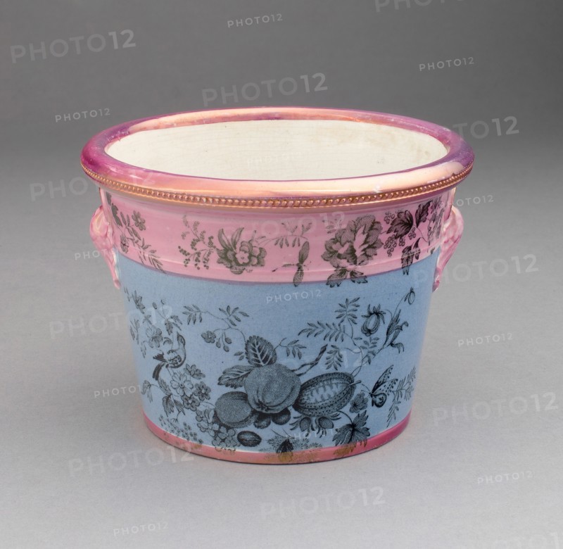 Flower Pot, Staffordshire, 1810/20. Creator: Staffordshire Potteries.