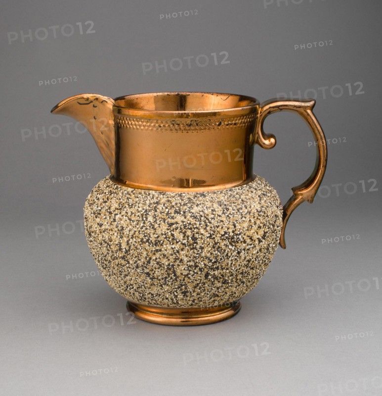 Pitcher, Staffordshire, 1810/20. Creator: Staffordshire Potteries.