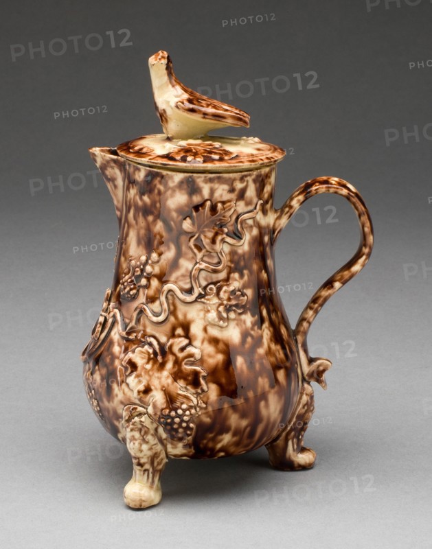 Milk Jug, Staffordshire, 1760/70. Creator: Staffordshire Potteries.