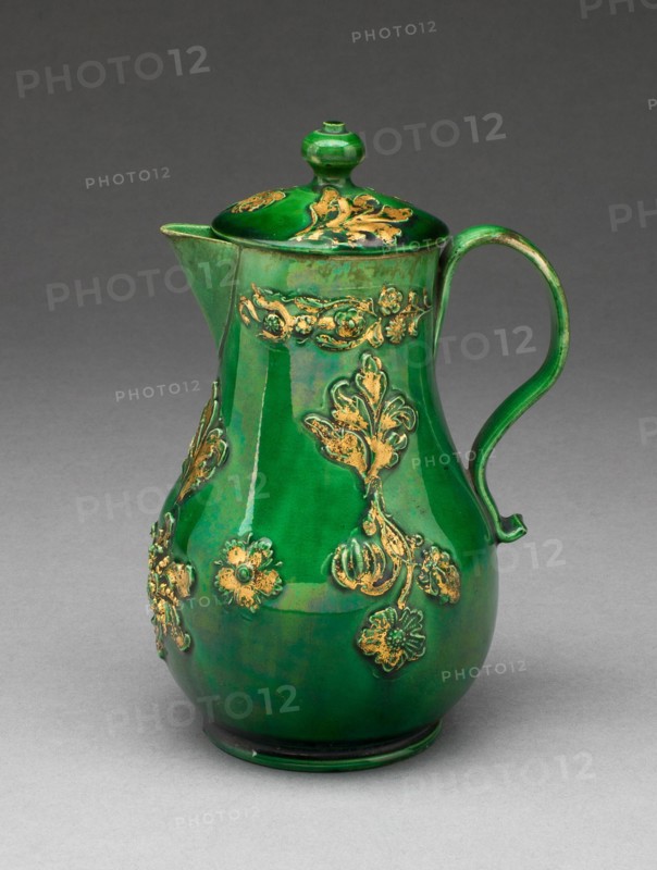Milk Jug, Staffordshire, 1760/75. Creator: Staffordshire Potteries.