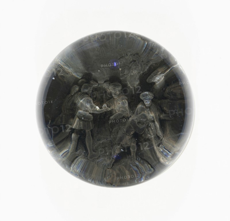 Paperweight, England, c. 1845-60. Creator: Unknown.