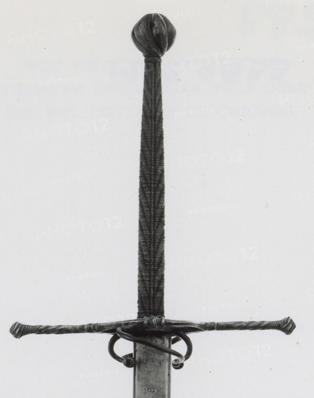 Two-Handed Sword, Germany, 1550/75. Creator: Unknown.