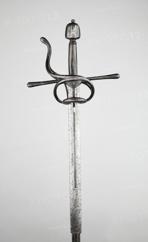 Rapier with Extendable Handle, Germany, c. 1590/1600. Creator: Unknown.