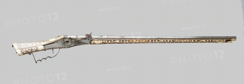 Wheellock Rifle, Austria, 1580-1600. Creator: Unknown.