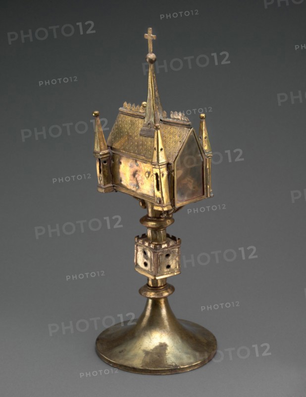 Reliquary Monstrance in the form of a Church, Brunswick, c. 1484. Creator: Unknown.