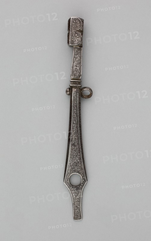 Combined Wheel-Lock Spanner and Turnscrew, Saxony, second half of 16th century. Creator: Unknown.