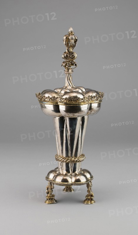 Beaker with Cover, Germany, c. 1500. Creator: Unknown.