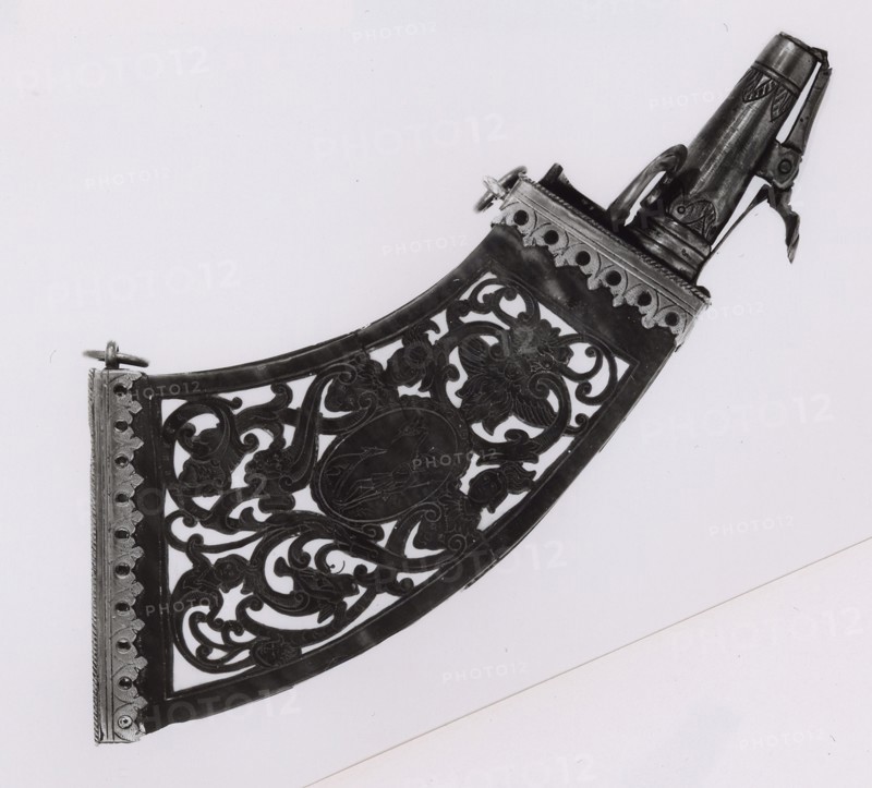 Powder Flask, Munich, 1610/40. Creator: Unknown.