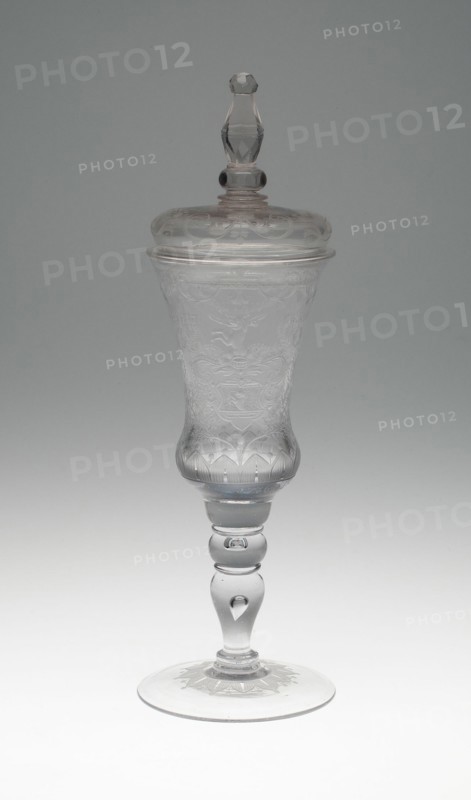 Goblet with Cover, Germany, 1736. Creator: Unknown.