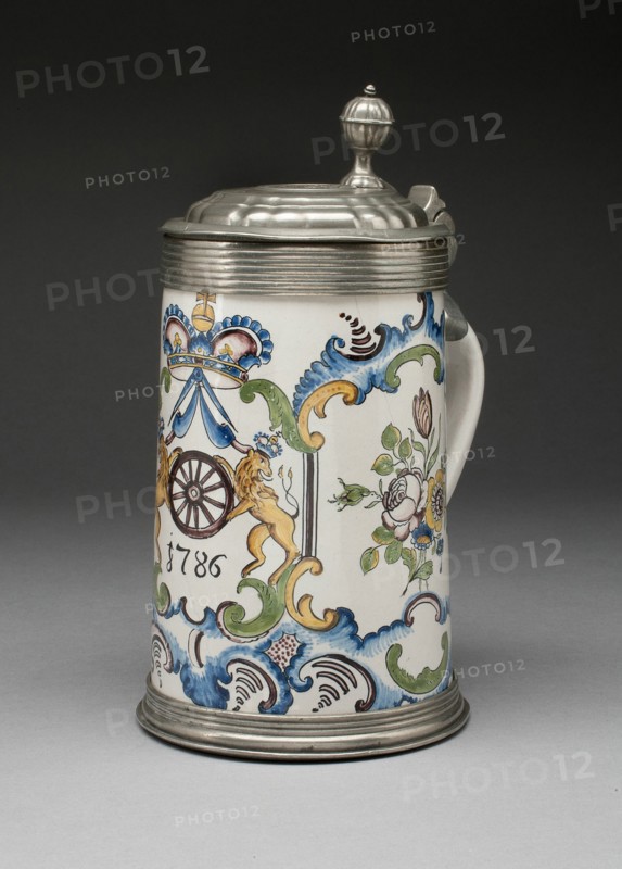 Tankard, Hanau, 1786. Creator: Unknown.