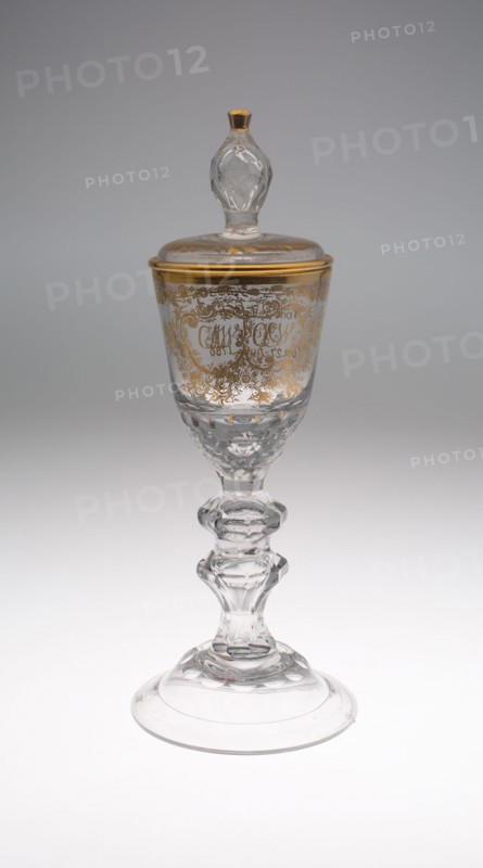 Goblet with Cover, Lauenstein, 1786. Creator: Unknown.